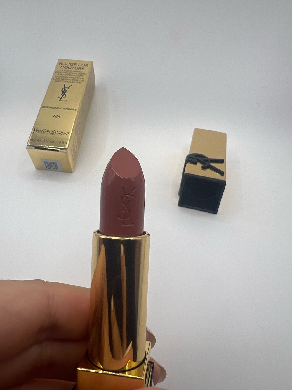 Yves Saint Laurent Rouge Pur Couture Lipstick — Dusty Rose